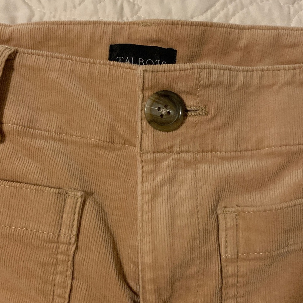 Talbots wide leg corduroy jeans - Picture 10 of 13